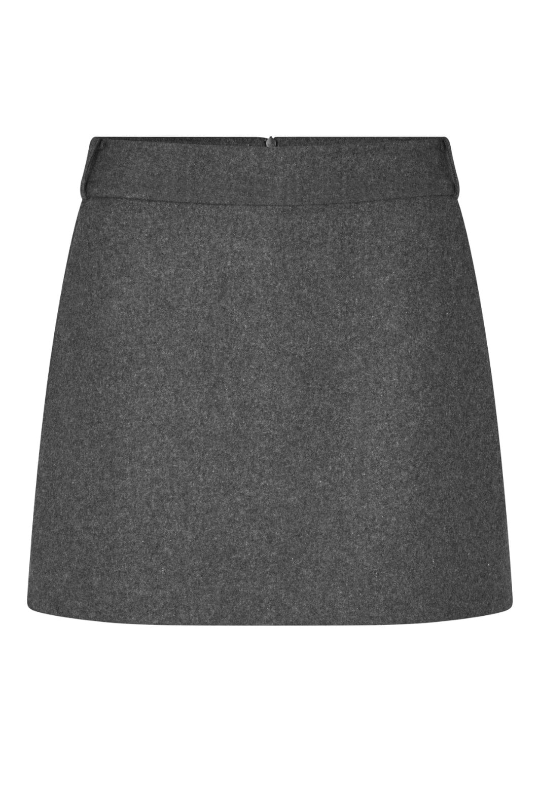 Second Female Milea mini skirt Dark grey melange