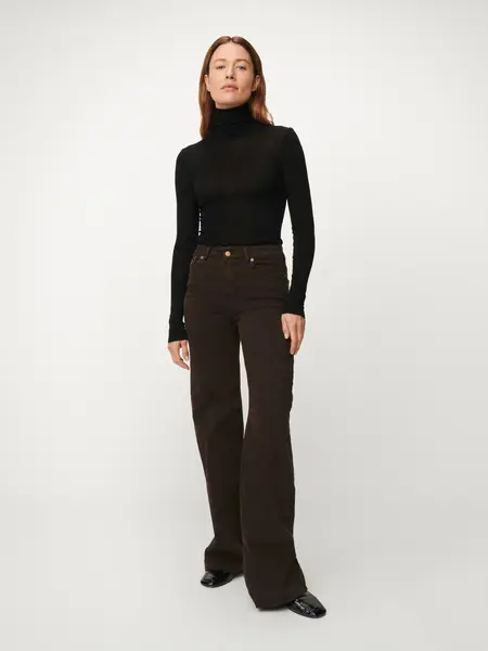 Lois Palazzo mistral Chocolate brown