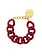 Vanessa Baroni Flat chain bracelet Bordeaux
