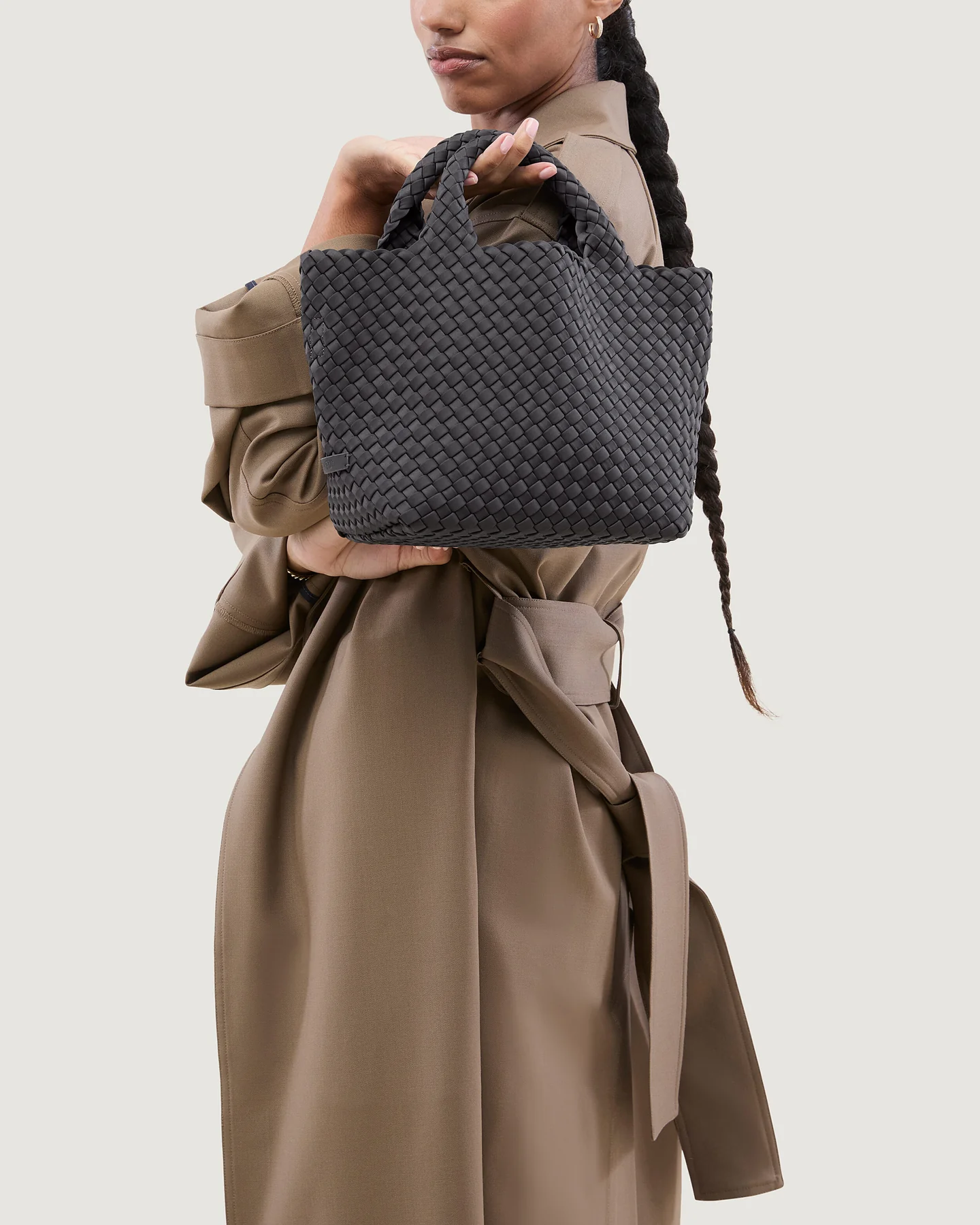 Naghedi St Barths small tote Ash