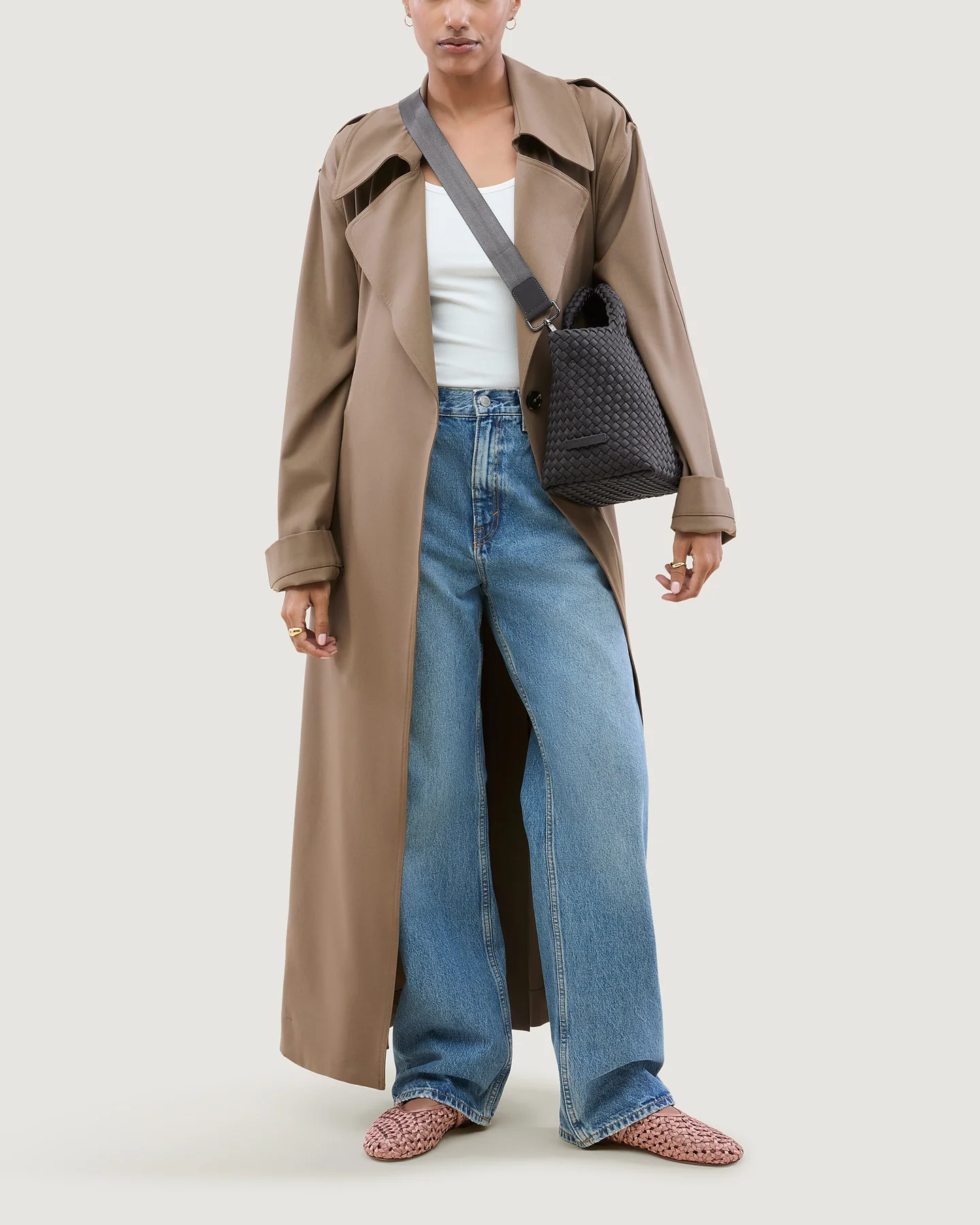 Naghedi St Barths small tote Ash