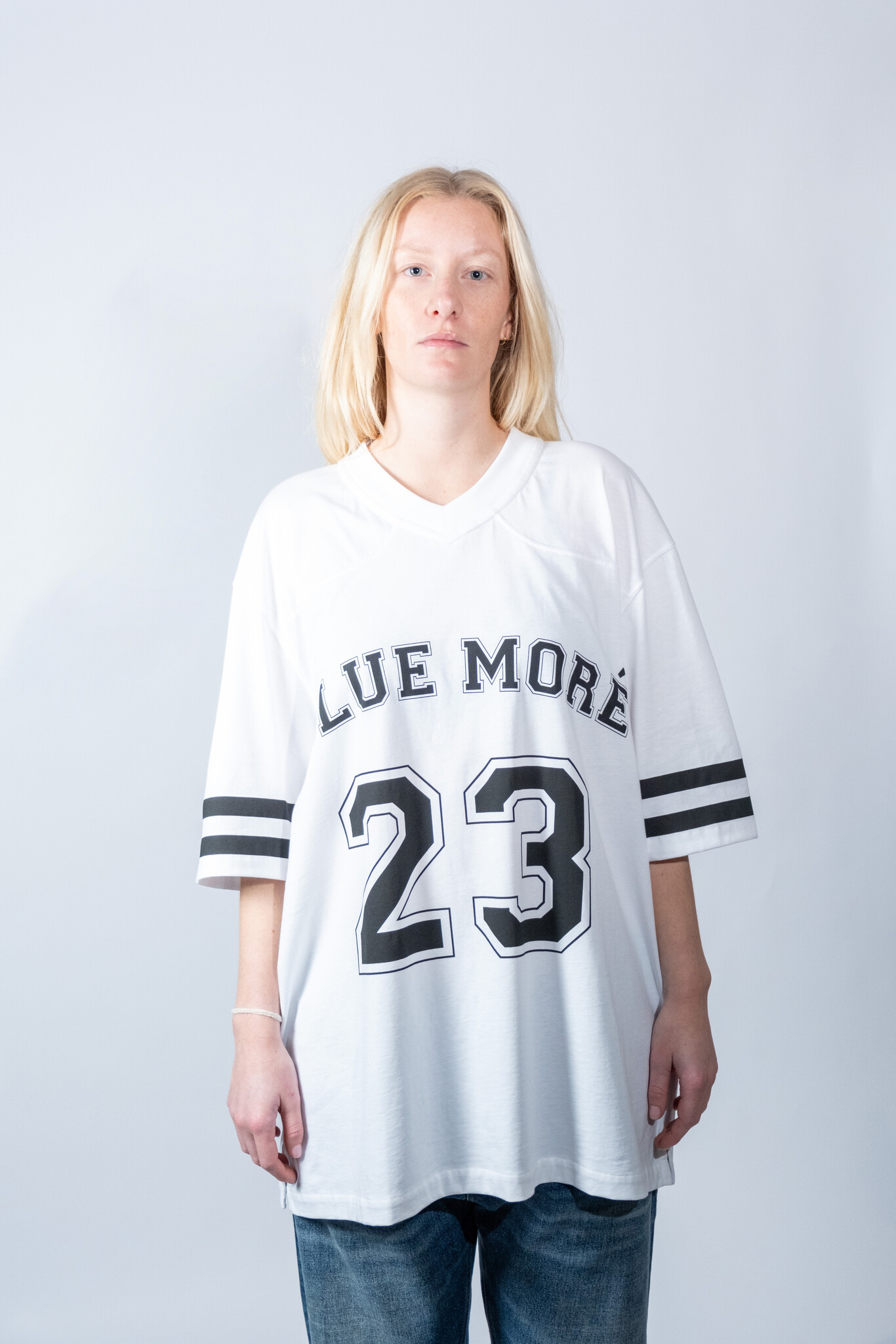 BLUE MORÉ The Brady Tee White