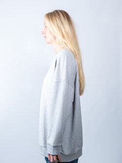 BLUE MORÉ Mar sweater Grey melange