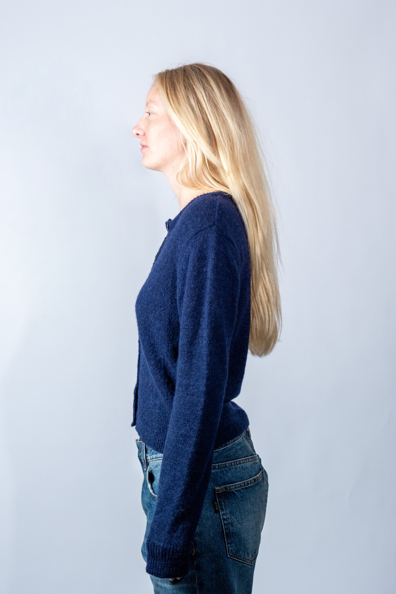 BLUE MORÉ Chance cardigan Navy