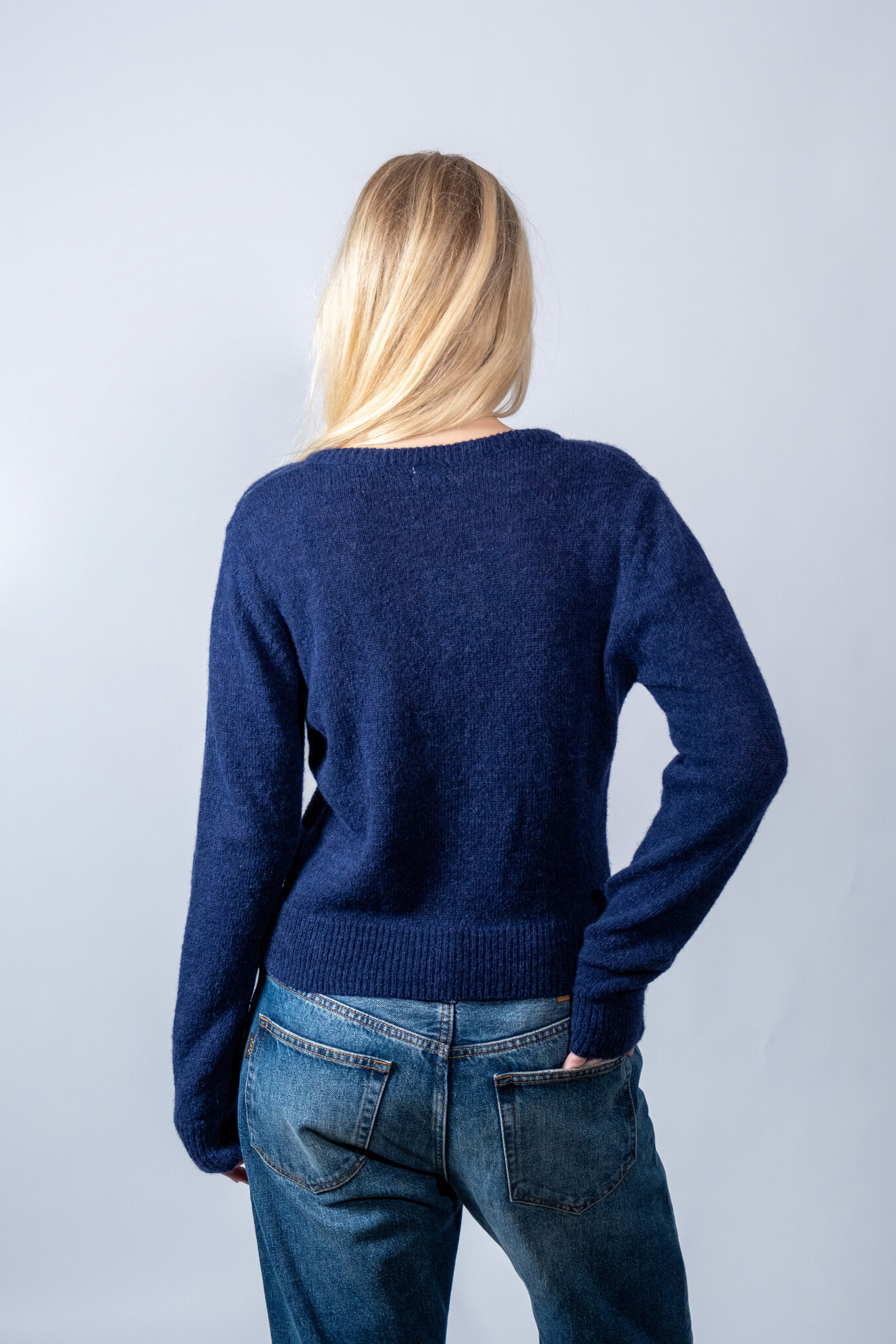 BLUE MORÉ Chance cardigan Navy