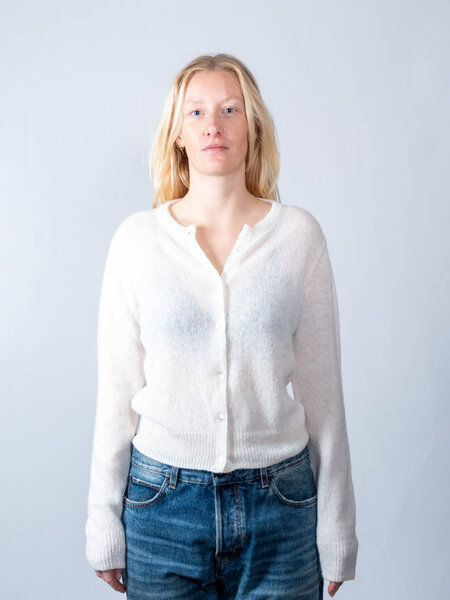 BLUE MORÉ Chance cardigan Off white
