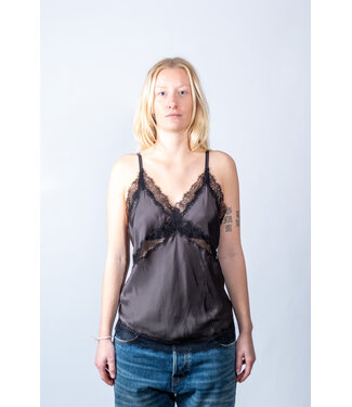 BLUE MORÉ Tijmen slip top Dark grey