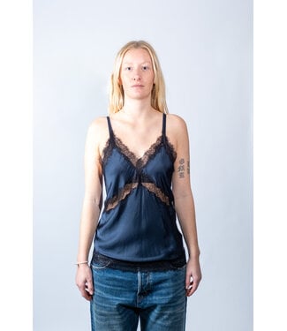 BLUE MORÉ Tijmen slip top Dark navy