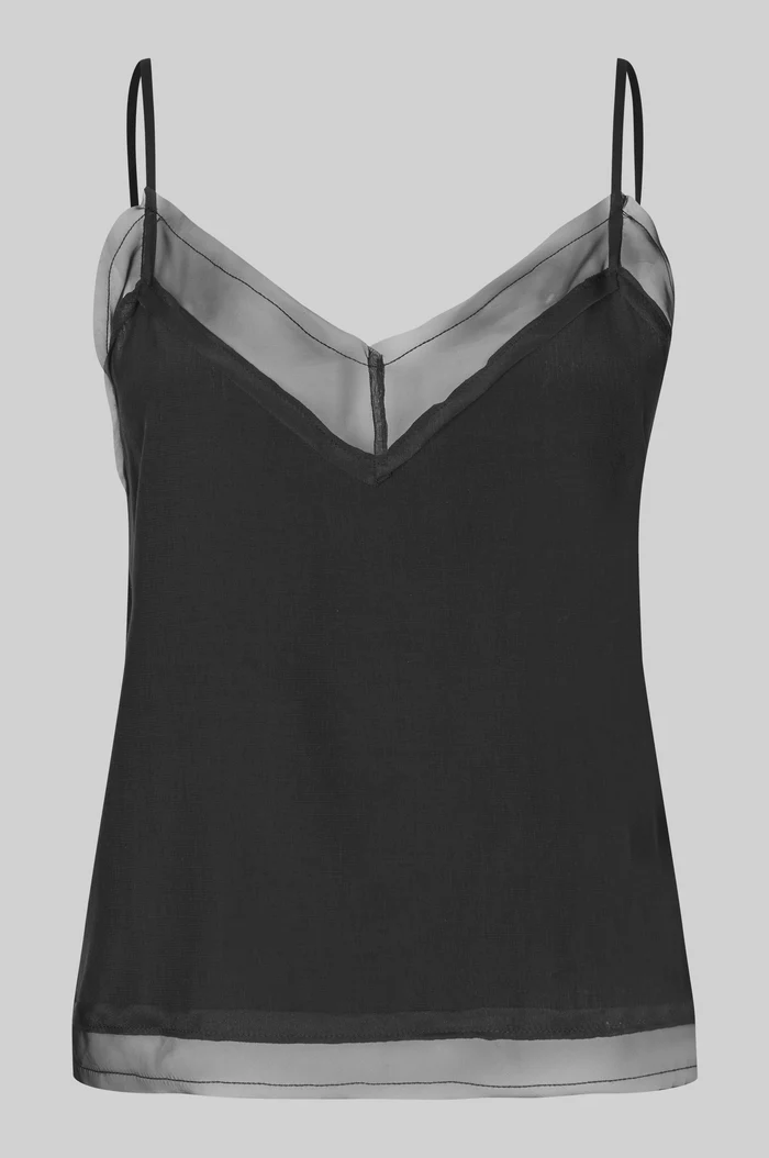 Second Female Diaz strap top Black