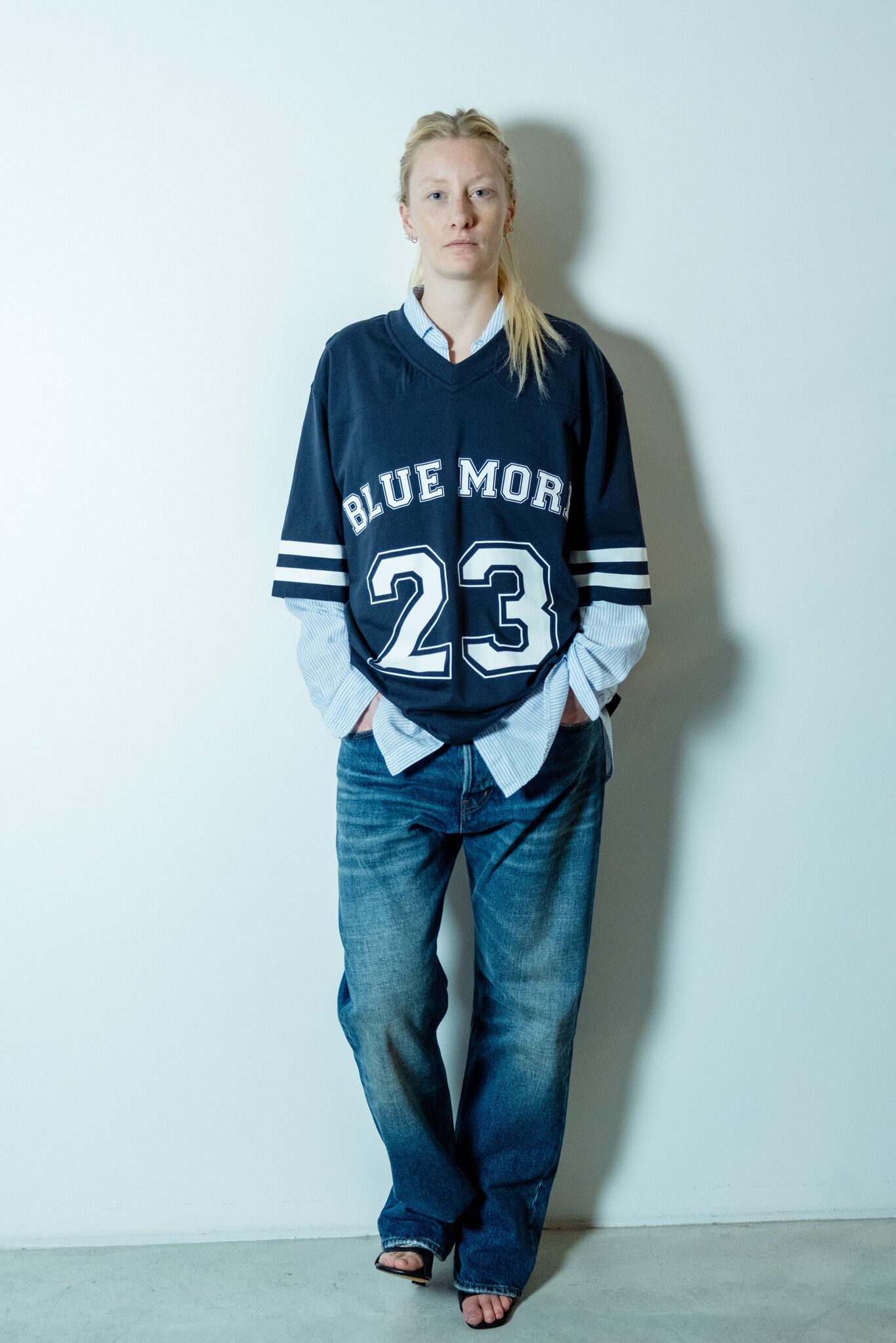 BLUE MORÉ The Brady Tee Navy