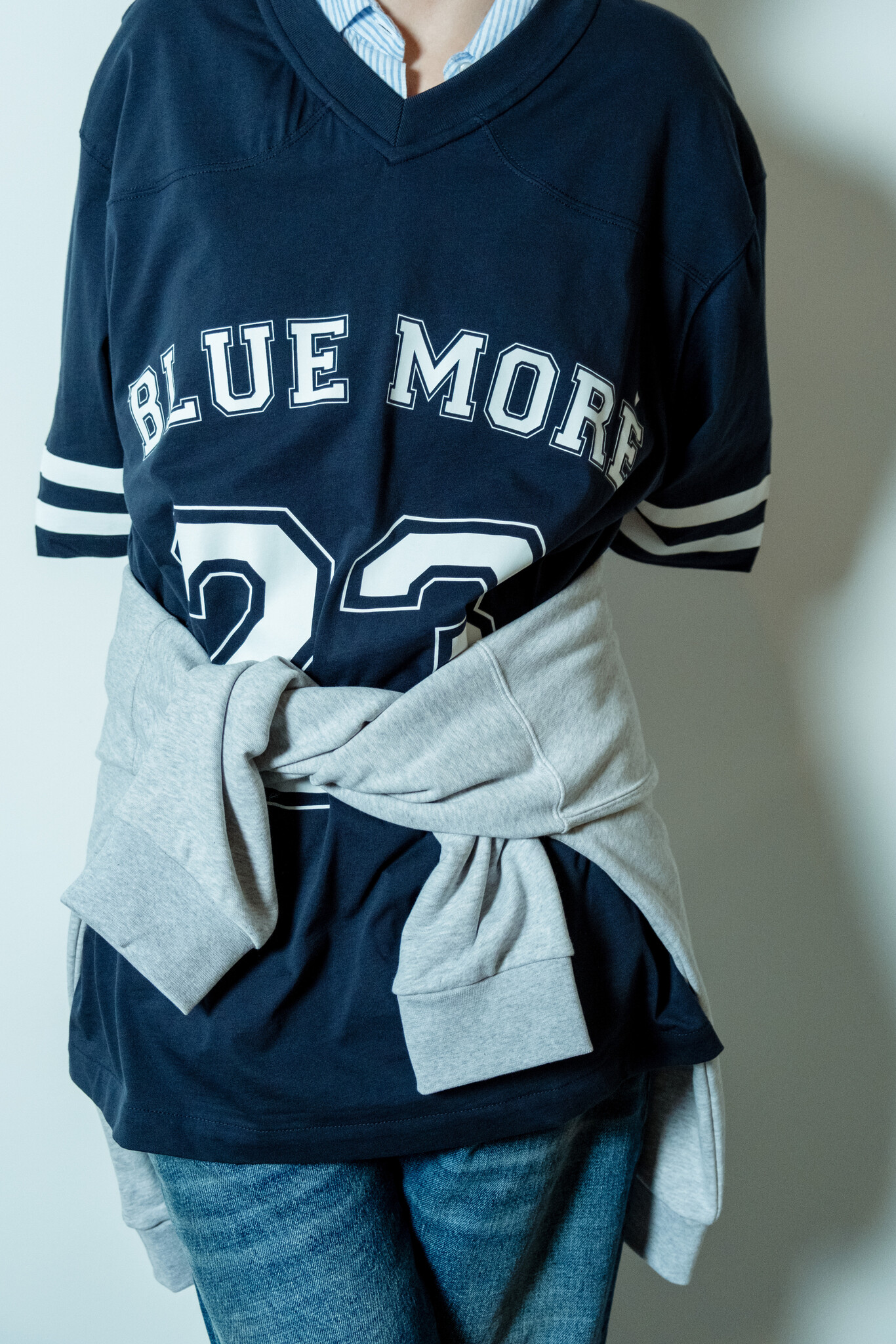 BLUE MORÉ The Brady Tee Navy