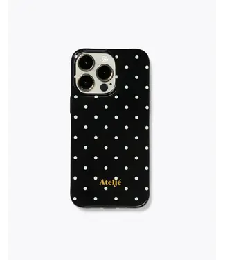 Ateljé Polkadot case Black