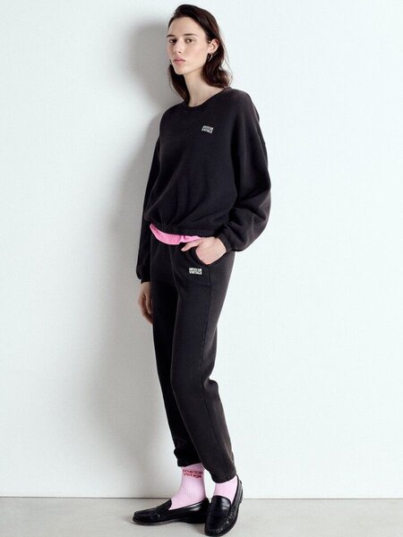 American Vintage IZU03AE Trui Reglisse Vintage