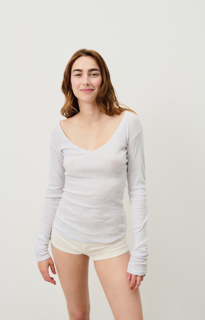 American Vintage MAS02DE top Gris chine