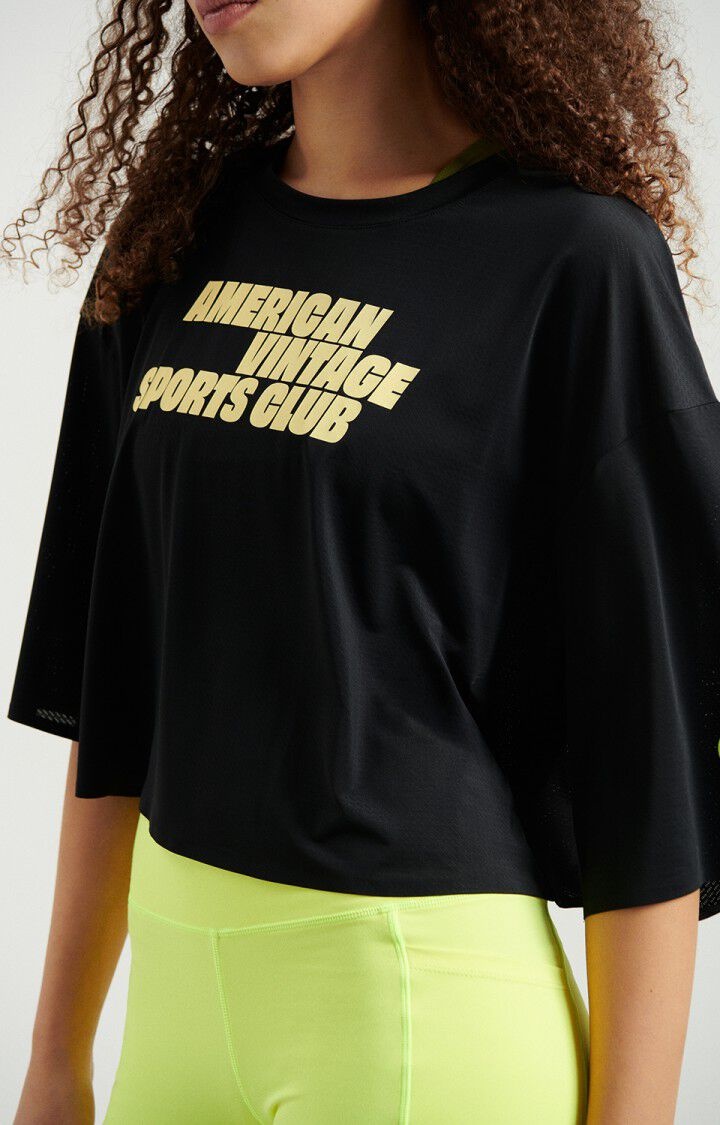 American Vintage WOZ02AE T-shirt Carbone