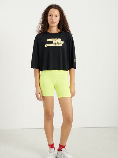 American Vintage WOZ02AE T-shirt Carbone