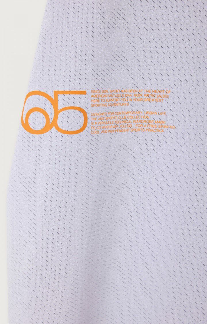 American Vintage WOZ02BE T-shirt Baby lilas