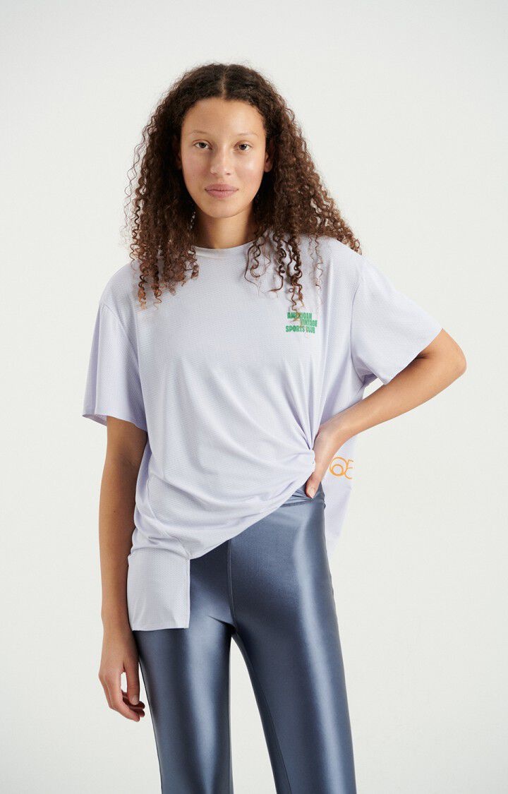 American Vintage WOZ02BE T-shirt Baby lilas