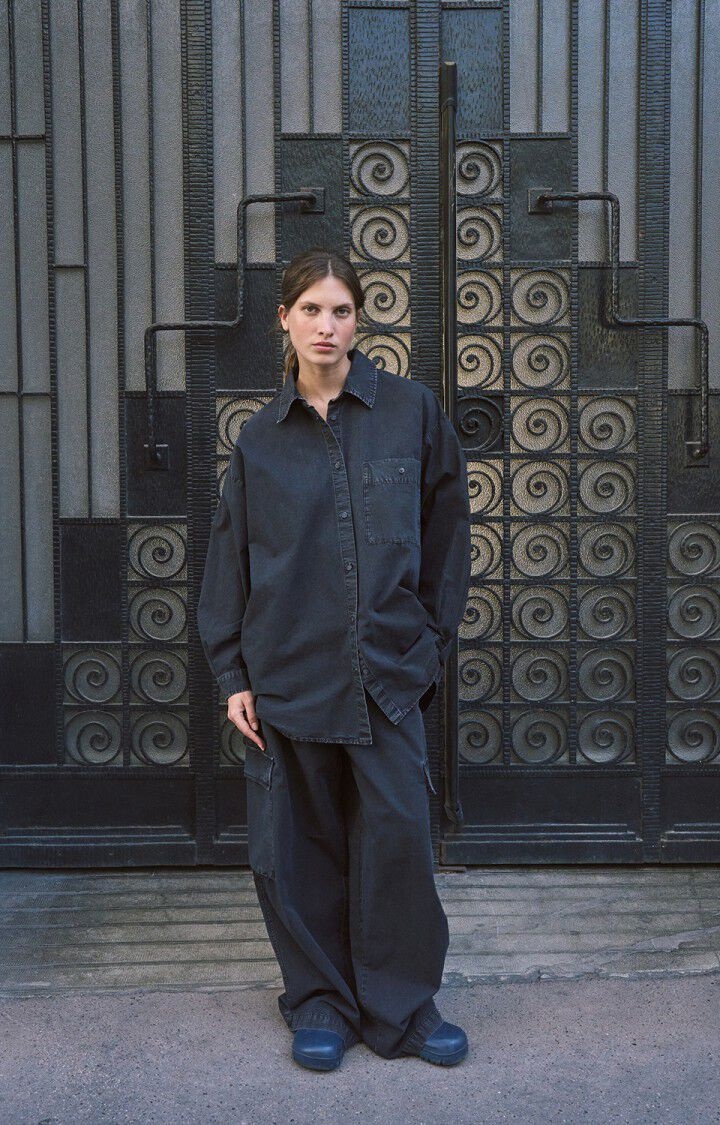 American Vintage TYS10AE Cargo pants Grisaille vintage