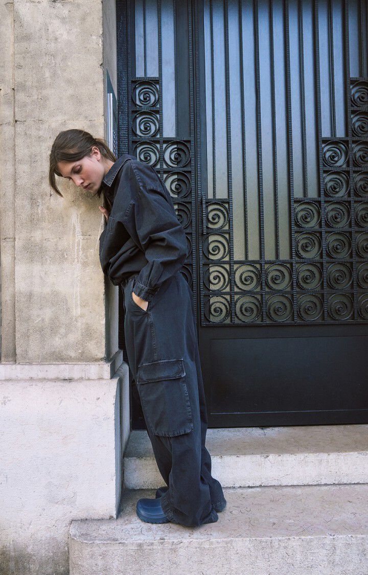 American Vintage TYS10AE Cargo pants Grisaille vintage