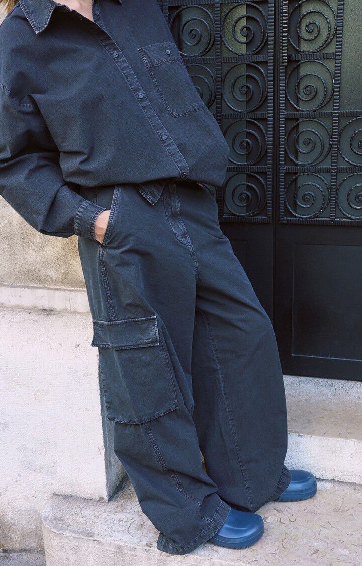 American Vintage TYS10AE Cargo pants Grisaille vintage