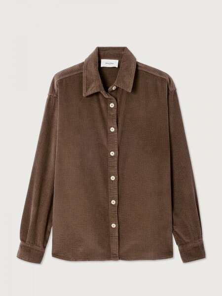 American Vintage PADO06AE shirt  Cendre vintage