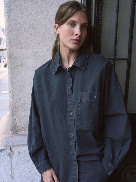 American Vintage TYS06AE shirt Grisaille vintage