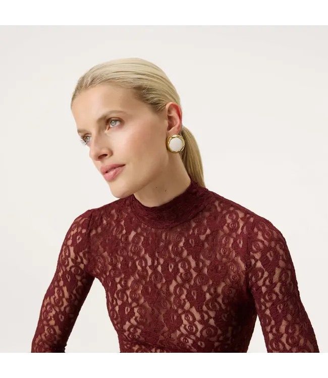 Vanessa Baroni Vintage round earring Off white