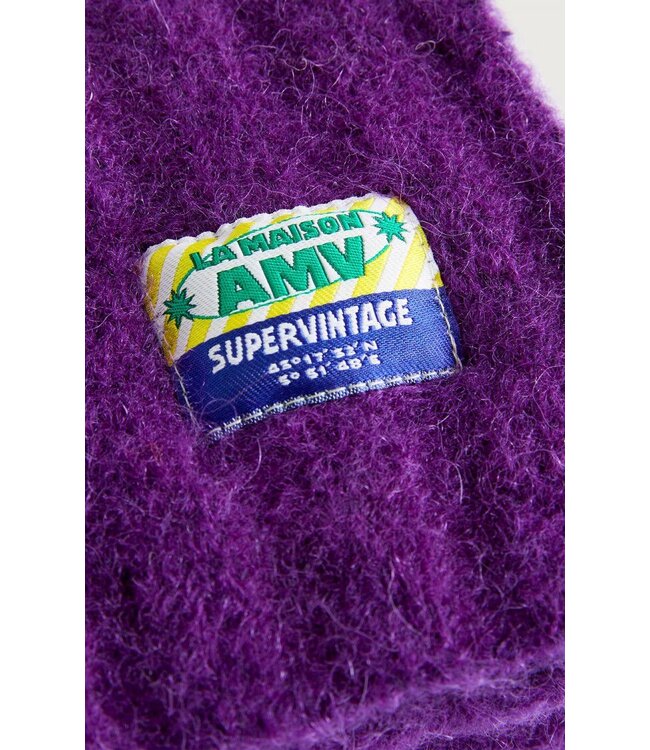 American Vintage VITO20B sjaal Aubergine