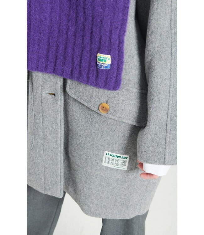 American Vintage VITO20B sjaal Aubergine
