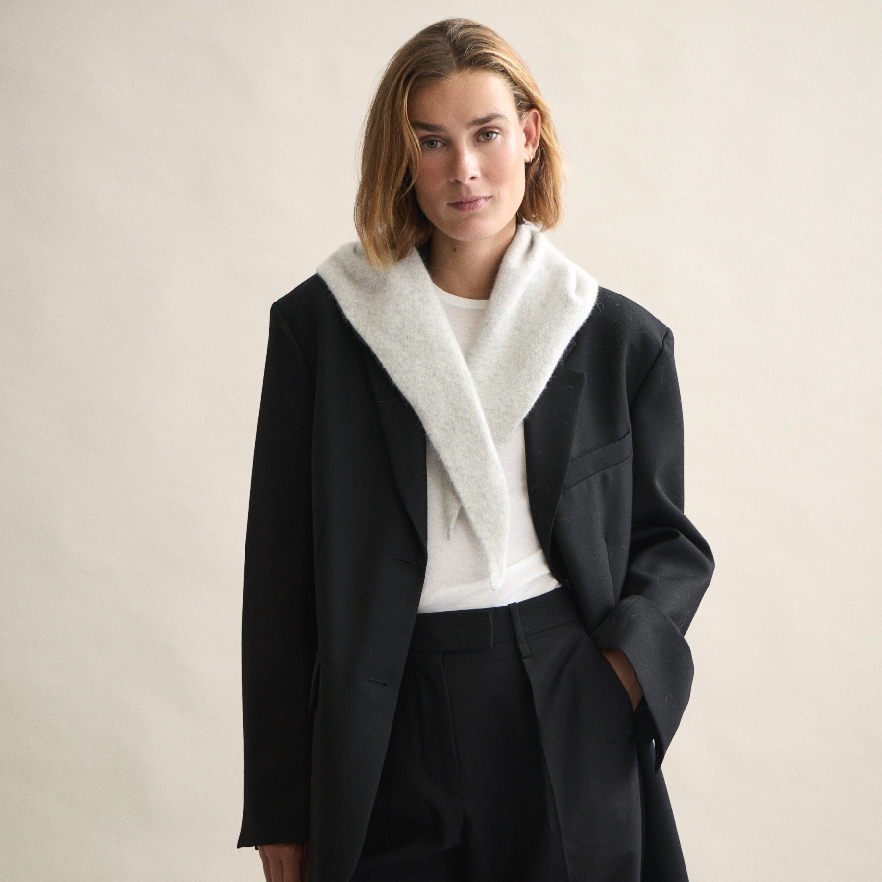 Le Bonnet Bandana sjaal Silver