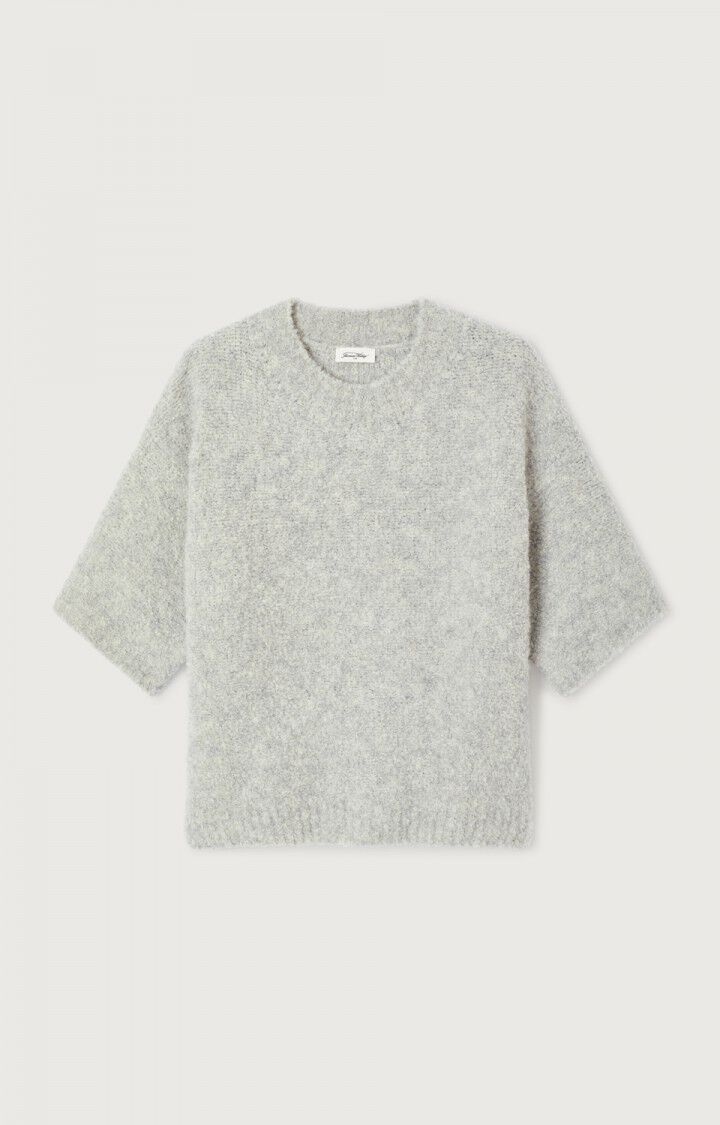 American Vintage ZOL18B trui Gris chine