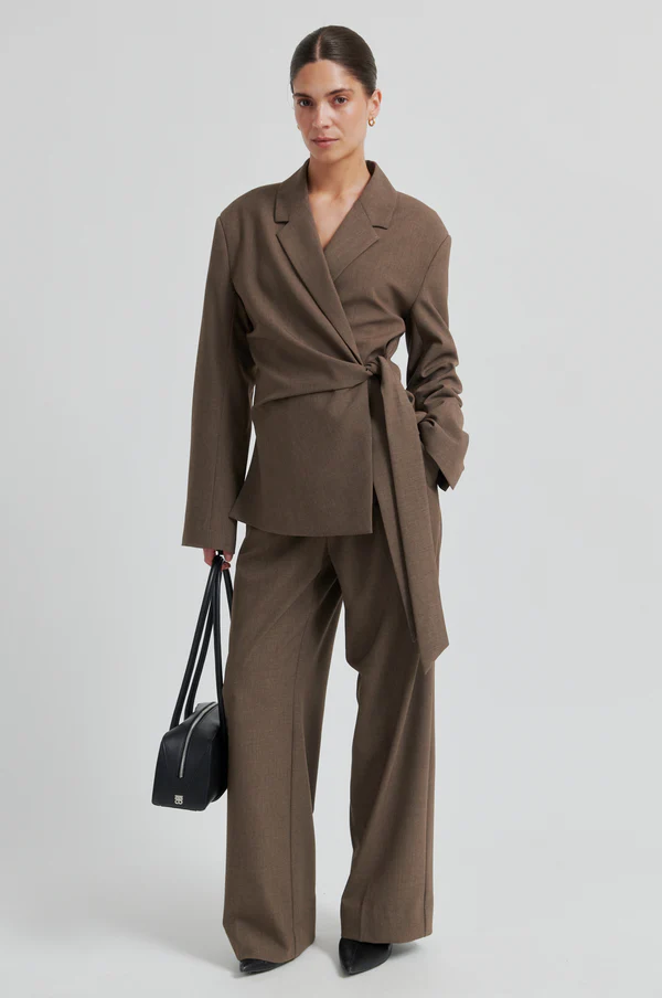 Second Female Dakota trousers Mid brown mel