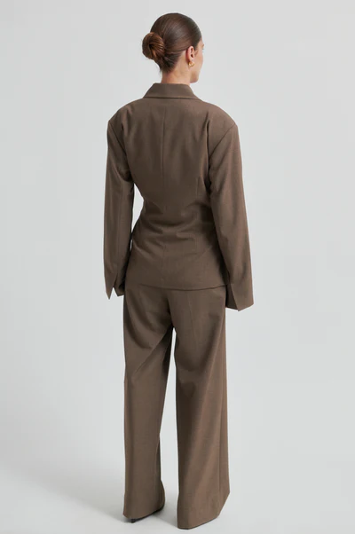 Second Female Dakota trousers Mid brown mel