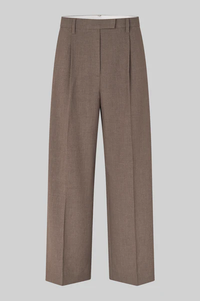 Second Female Dakota trousers Mid brown mel