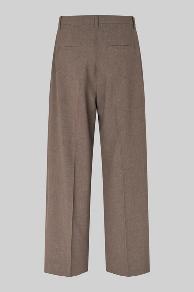 Second Female Dakota trousers Mid brown mel