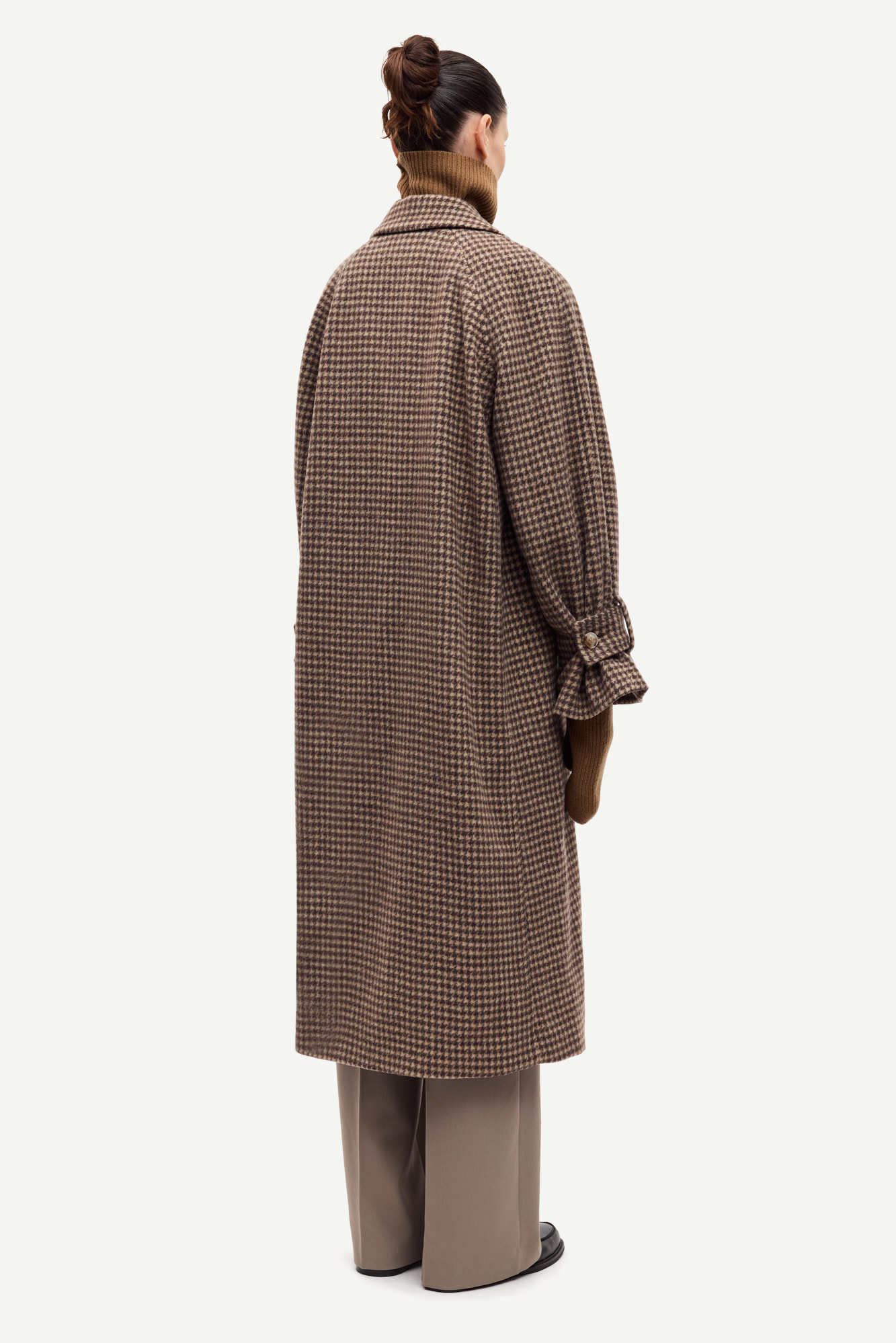 Samsoe Samsoe Alma coat Aluminum chine