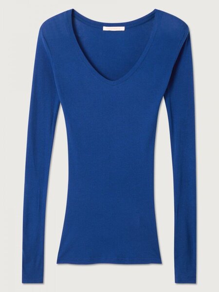 American Vintage MAS02DE top Blue indigo