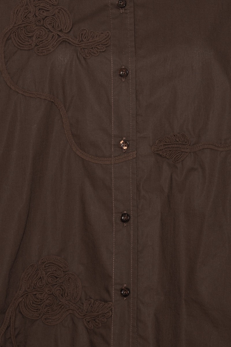 ROTATE Flower oversized shirt Mole