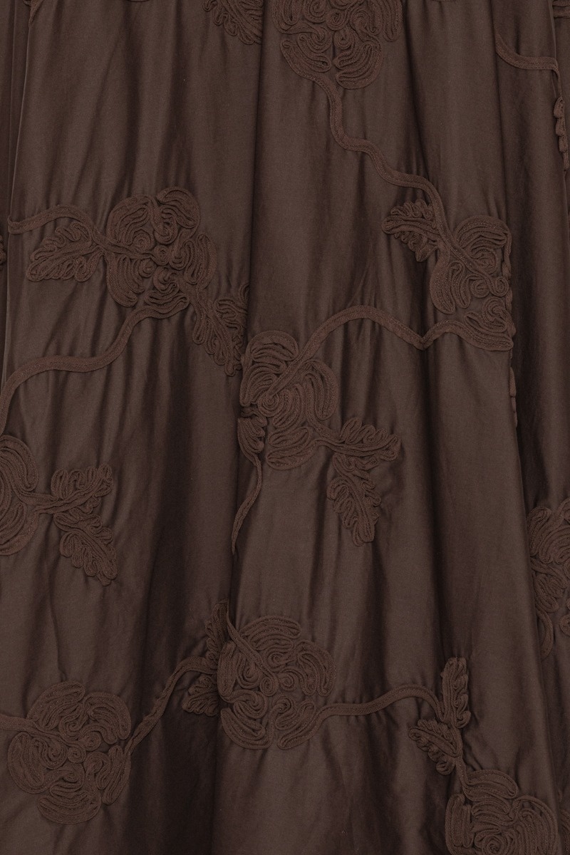 ROTATE Flower maxi skirt Mole