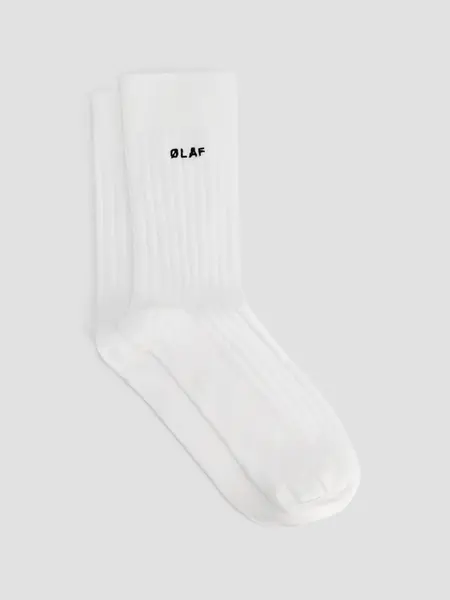 OLAF Essential sock Optical white