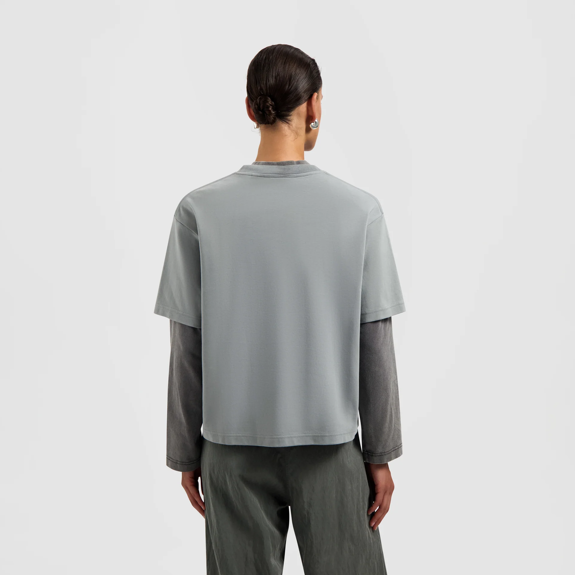 OLAF Retro logo boxy tee Tradewinds