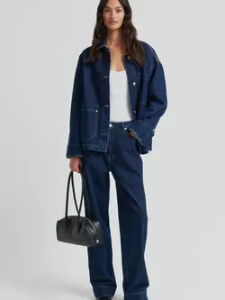 Second Female Columbo denim jeans Dark blue denim