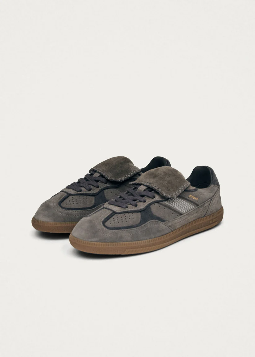 Alohas Tb. 490 Club suede Dark grey leather sneakers
