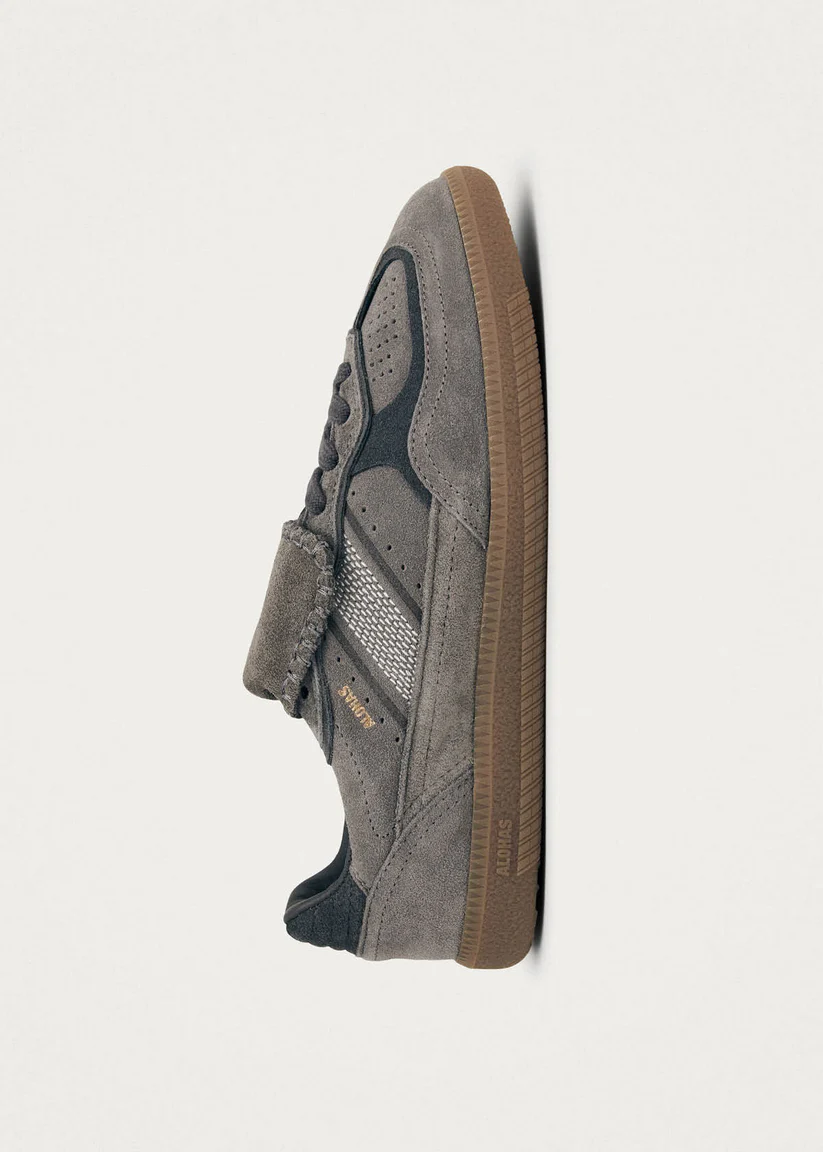 Alohas Tb. 490 Club suede Dark grey leather sneakers