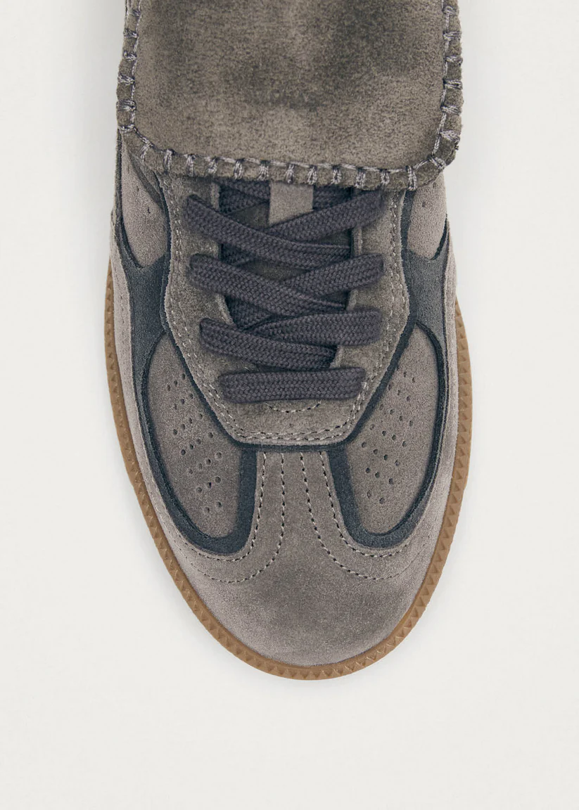 Alohas Tb. 490 Club suede Dark grey leather sneakers