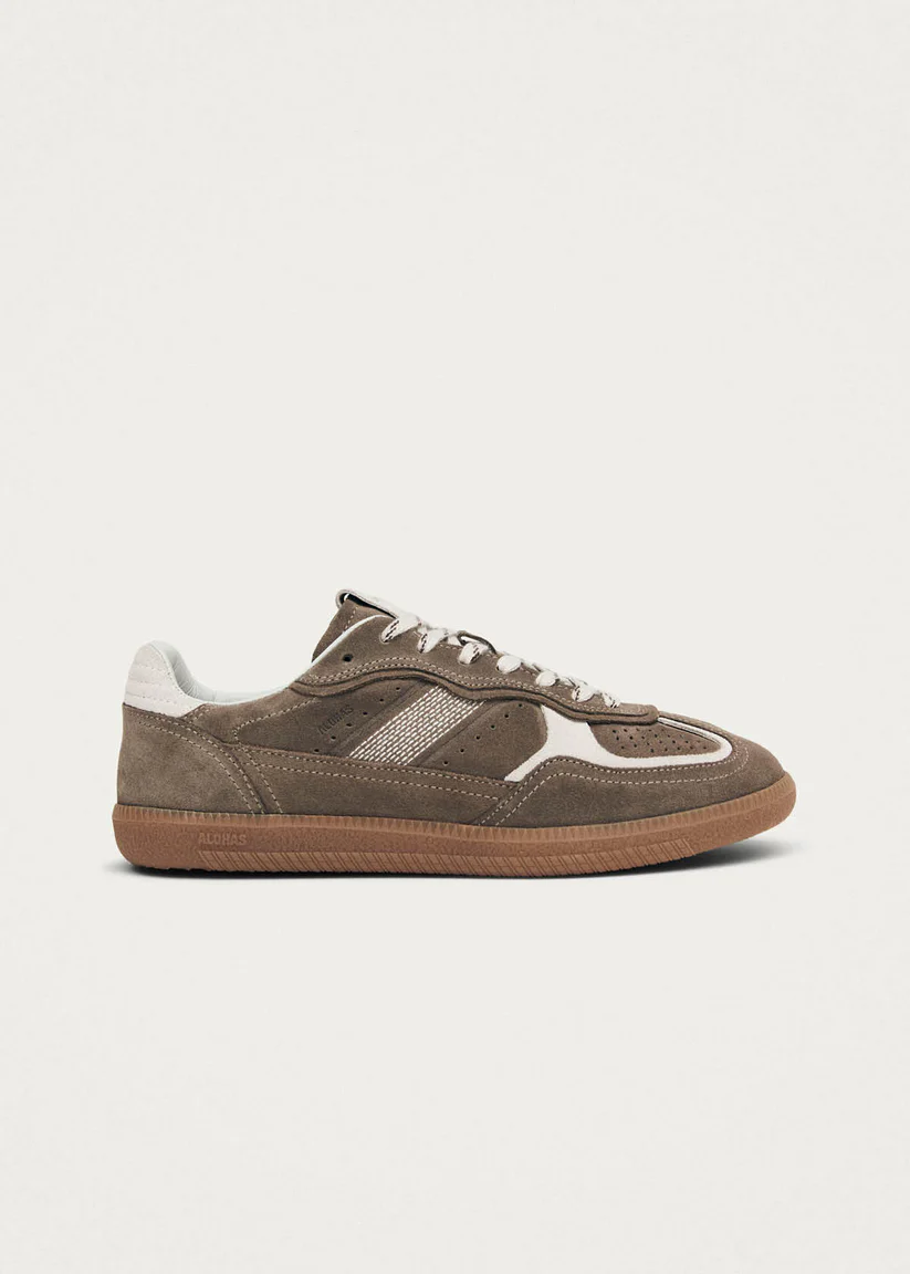 Alohas Tb. 490 Rife Taupe leather sneakers