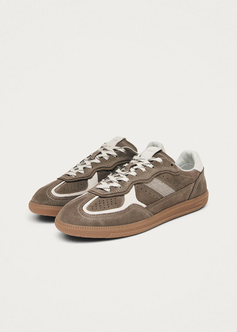 Alohas Tb. 490 Rife Taupe leather sneakers