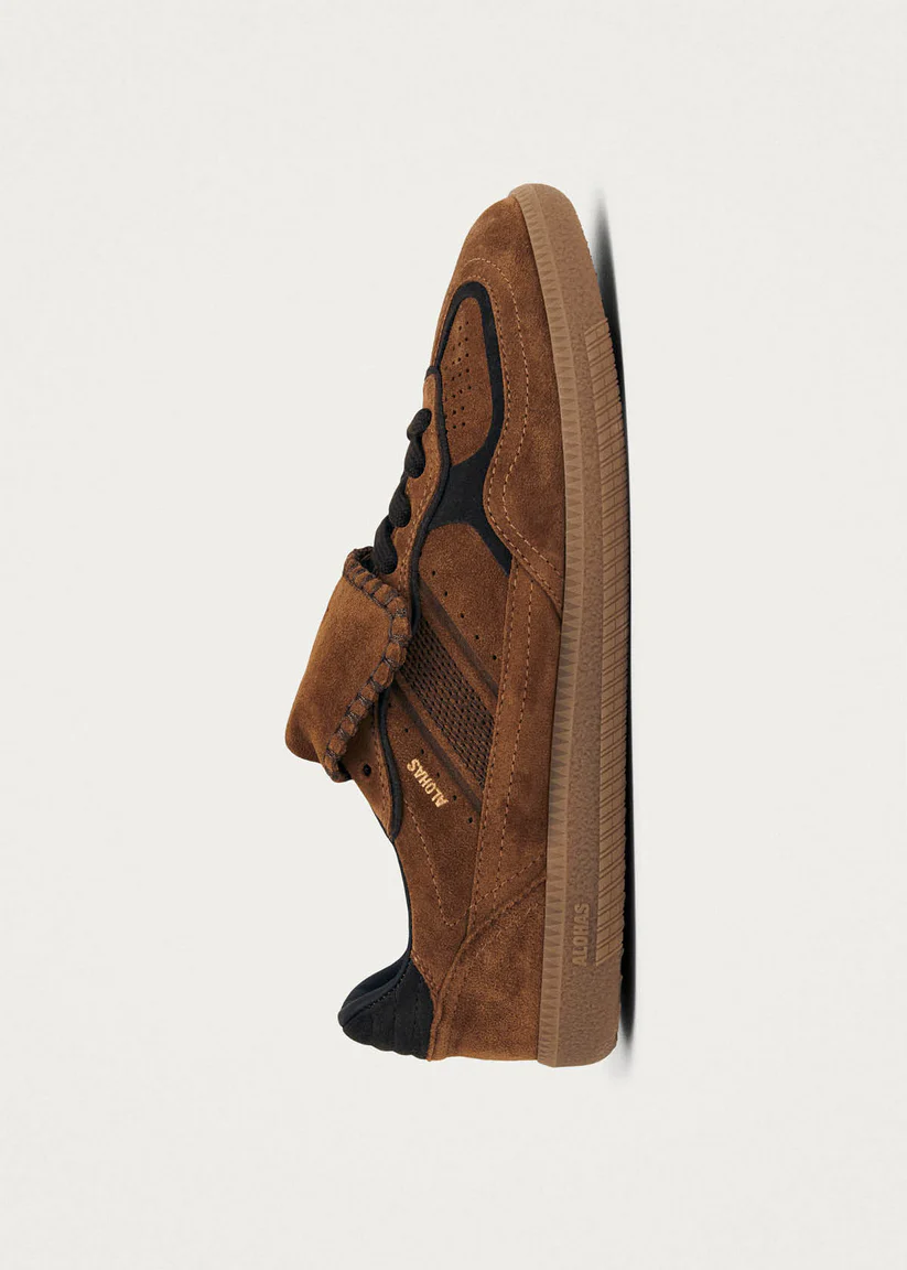 Alohas Tb. 490 Club suede Brown leather sneakers