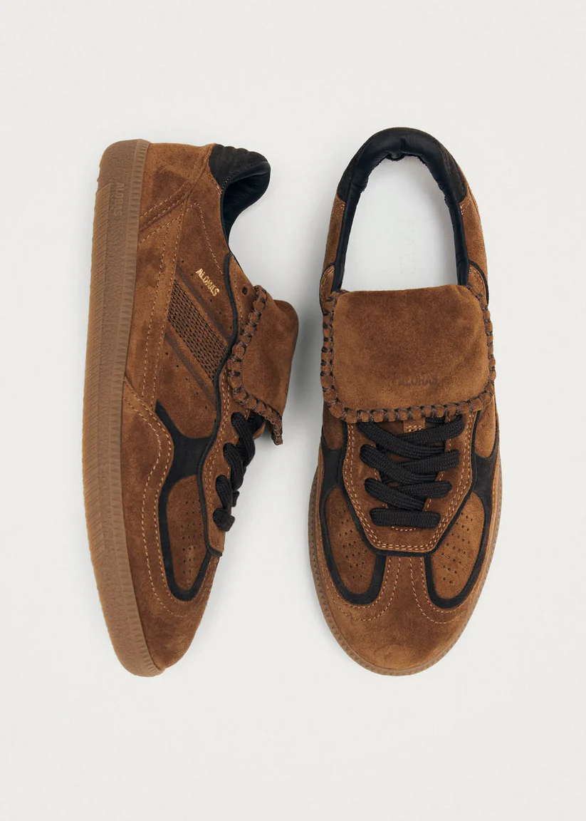 Alohas Tb. 490 Club suede Brown leather sneakers